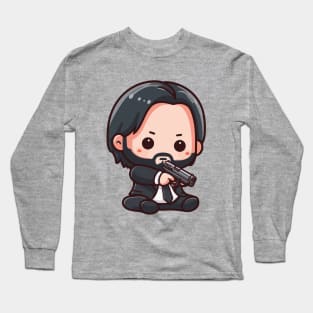 Mr Wick Long Sleeve T-Shirt